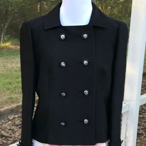 Vintage black Nora Zandre jacket with union tags